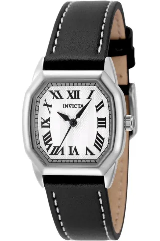 Invicta Wildflower 48961 Damenarmbanduhr - Quartz Bewegung - Edelstahl mit Silbernem Zifferblatt - 27 mm