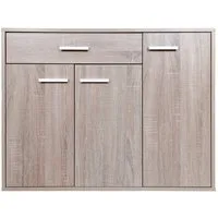 HTI-Line Kommode Nina mit einer Schublade (Stück, 1 St., 1 Kommode), Anrichte Sideboard Schrank