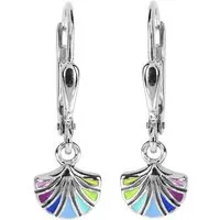 OSTSEE-SCHMUCK Paar Ohrhänger Ostsee-Schmuck Ohrhänger Blüte Ohrhänger Blüte (2-tlg)