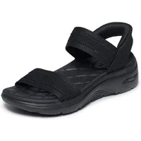 Skechers GO WALK ARCH FIT 2.0 SANDAL Sandale Sommerschuh, Keilsandalette, Urlaubsschuh mit sportiver Sohle