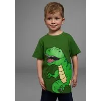 KIDSWORLD T-Shirt DINOSAURIER Kurzarm, Basic-Passform, bedruckt, Rundhalsausschnitt