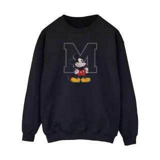 Disney Damen/Damen Classic M Mickey Mouse Sweatshirt (Schwarz)