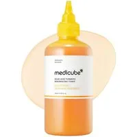 Medicube Toner Kojic Acid Turmeric Resurfacing Toner 250 ml Korean Skincare K-Beauty Verfeinert die Hauttextur, hellt sichtbar auf, und sorgt für glatten, strahlenden Teint
