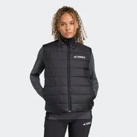 adidas TERREX Funktionsweste W MT ESS PAD V für Sportmode und Outdoormode, mit Reißverschluss, aus Kunstfaser