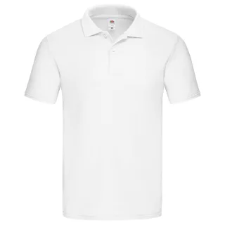 Fruit of the Loom Herren Original Polo Shirt (Weiß)