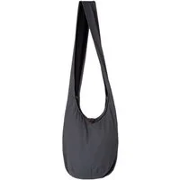 PANASIAM Freizeittasche Schulterbeutel einfarbig Schultertasche aus 100% Baumwolle in 2 Größen, Umhängetasche auch als Wickeltasche Handtasche oder Strandtasche