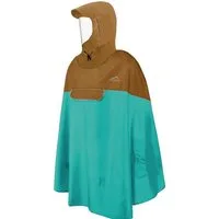 normani Regenponcho Regenponcho Sohra Wasserdichter Fahrradponcho mit Kapuze und Sichtfenster