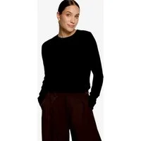 Zero Strickpullover mit Rundhalsausschnitt / Viskose