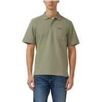 s.Oliver Poloshirt in Waffle-Optik