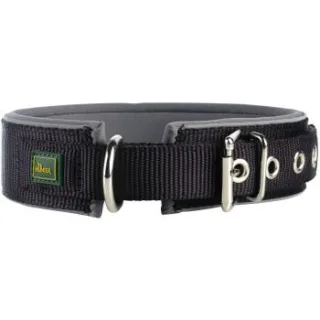 Hunter Halsband Neopren Reflect schwarz/ grau 65 cm