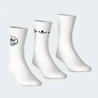 adidas Originals Sportsocken TREFOIL CREW 3P (3-Paar) für Erwachsene, im 3er-Set, neutraler Schnitt