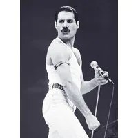 Close Up Poster Queen Poster Freddie Mercury 59,5 x 84 cm