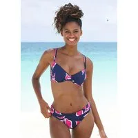LASCANA Bügel-Bikini-Top, im Blätter-Design