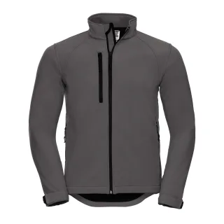 Russell - Softshelljacke für Herren (Titanium-Grau unifarben)