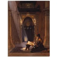 Artland Wandbild In der Moschee., Religion (1 St), als Leinwandbild, Poster in verschied. Größen