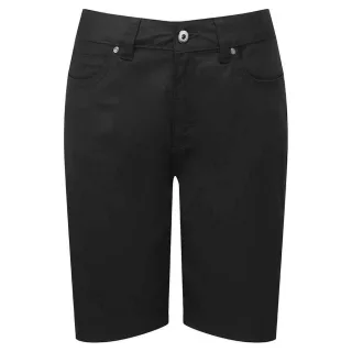 Premier Womens/Ladies Performance Casual Shorts (Schwarz)