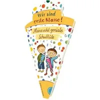 Wir sind erste Klasse! / Daniela Kulot, Meine echt geniale Schultüte, Rätsel zur Einschulung