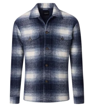 VENTI - Hemdjacke blau - Gr. - 48