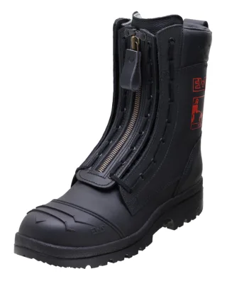 Feuerwehrstiefel | EWS | Profi MEMBRAN 9220 | Stahlkappe | PURATEX Klimasystem | Echtleder | Größe 34-50 | Feuerwehr Größe:EU 34 / UK 2