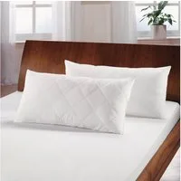 Bestlivings Microfaserkissen KK-04834, Füllung: 100% silik. PES-Kügelchen, Set, 2-tlg., Kopfkissen im "2er Pack" 40x80cm, Waschbar bis 95 Grad