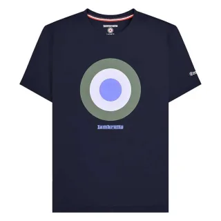 Lambretta Herren Target T-Shirt (Navy)