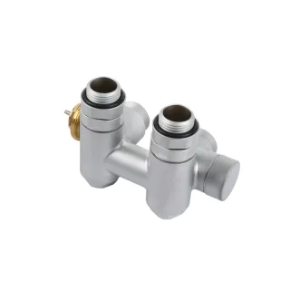 Terma Thermostat-Verbundeckventil 50mm mit Anschlussmöglichkeit für Heizpatronen CYLINDER; rechts; G TGZTST021