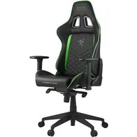 RAZER Gaming-Stuhl Tarok Pro by Zen, PU Kunstleder, 3D-Armlehnen, Lendenkissen und Kopfkissen, bis 130kg