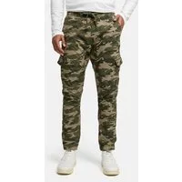 Indicode Stoffhose Herren INPillus Jogger-Pant mit elastischem Bund und Kordelzug