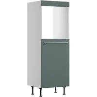 KOCHSTATION Backofen/Kühlumbauschrank KS-Bern2 Breite 60 cm, Höhe 176,6 cm, 1 Tür für integrierten Kühlschrank