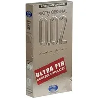Protex Kondome ORIGINAL 0.02 Ultra Fin Packung mit, 6 St., latexfreie Kondome aus Polyurethan