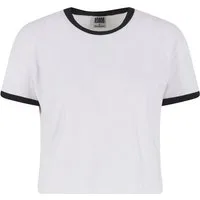 URBAN CLASSICS T-Shirt Urban Classics Ladies Contrast Retro T-Shirt (1-tlg)