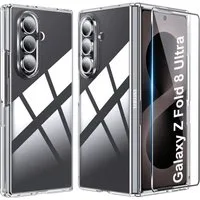 SmartUP Smartphone-Hülle + Schutzglas für Samsung Galaxy Z Fold 8 Ultra Panzerfolie Case 9H 8,0, integrierter Kameraschutz, präzise Aussparungen