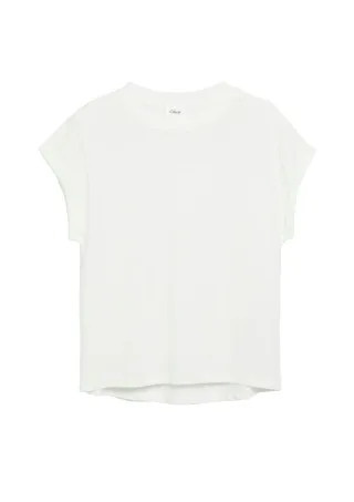 s.Oliver Red Label - Basic T-Shirt weiß - Gr. - 42