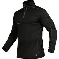 Leibwächter Funktionsshirt Flex-Line Herren Langarmshirt mit Front-Reißverschluss