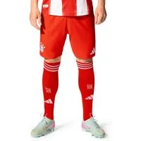 adidas Performance Shorts FC Bayern München, Authentic Short Home 25-26, Herren, Rot/Weiß