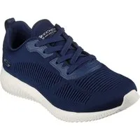 Skechers BOBS SQUAD - TOUGH TALK Sneaker Schnürschuh, Freizeitschuh, Trainingsschuh in Strick-Optik