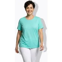 Ulla Popken T-Shirt Funktions-Shirt Rundhals Halbarm recycelt