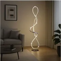 GLOBO LIGHTING LED Stehlampe, LED-Leuchtmittel fest verbaut, Neutralweiß, Stehlampe Stehleuchte Designlampe LED Kristall Wohnzimmerlampe