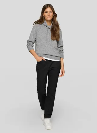 RABE - Black Sparkle flanell - Gr. - 40