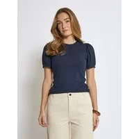 minus T-Shirt Johanna (1-tlg) Drapiert/gerafft