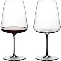 RIEDEL THE WINE GLASS COMPANY Rotweinglas Riedel Weinglas Winewings Cabernet / Merlot Vorteilset, Kristallglas