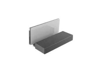 emco Schrankgriff Prime ohne Logoschwarz-chrom,949700590 949700590