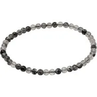 Schmuck Krone Armband Armband aus Turmalinquarz Ø 4mm endlos dehnbar