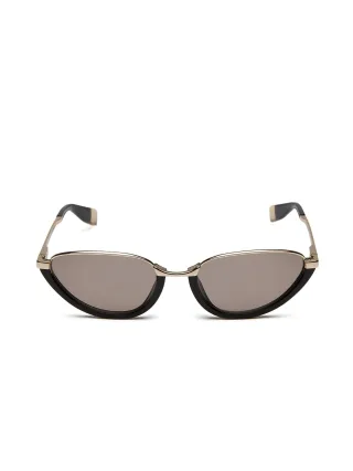 Furla Sonnenbrille Roségold/Braun