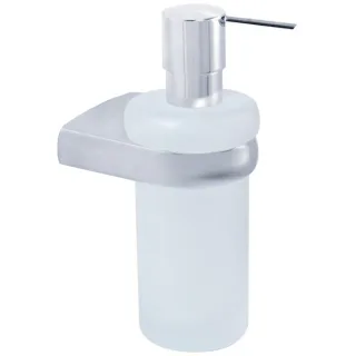 Bravat Metasoft Flüssigseifenspender 816010 Glas satiniert, chrom