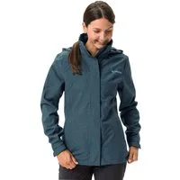 VAUDE Outdoorjacke Women's Rosemoor Jacket II mit abnehmbarer Kapuze, wasserabweisend, windabweisend, atmungsaktiv