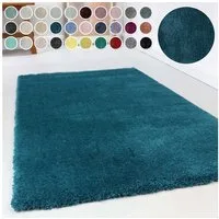 Esprit Hochflor-Teppich Relaxx ESP-4150, rechteckig, Höhe: 25 mm, Wohnzimmer, sehr große Farbauswahl, weicher dichter Hochflor