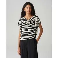 OPUS Print-Shirt SAPAYA aus fließender Viskose