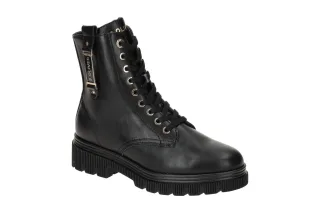 S. Oliver Damen Stiefeletten 5-25262 Schwarz Lace up Boots, SOFT FOAM Fu?bett