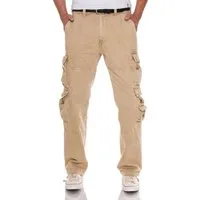 Jet Lag Cargohose Bikerhose mit vielen Taschen Straight Fit